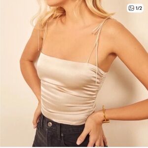 Lucrezia Silk Top Reformation